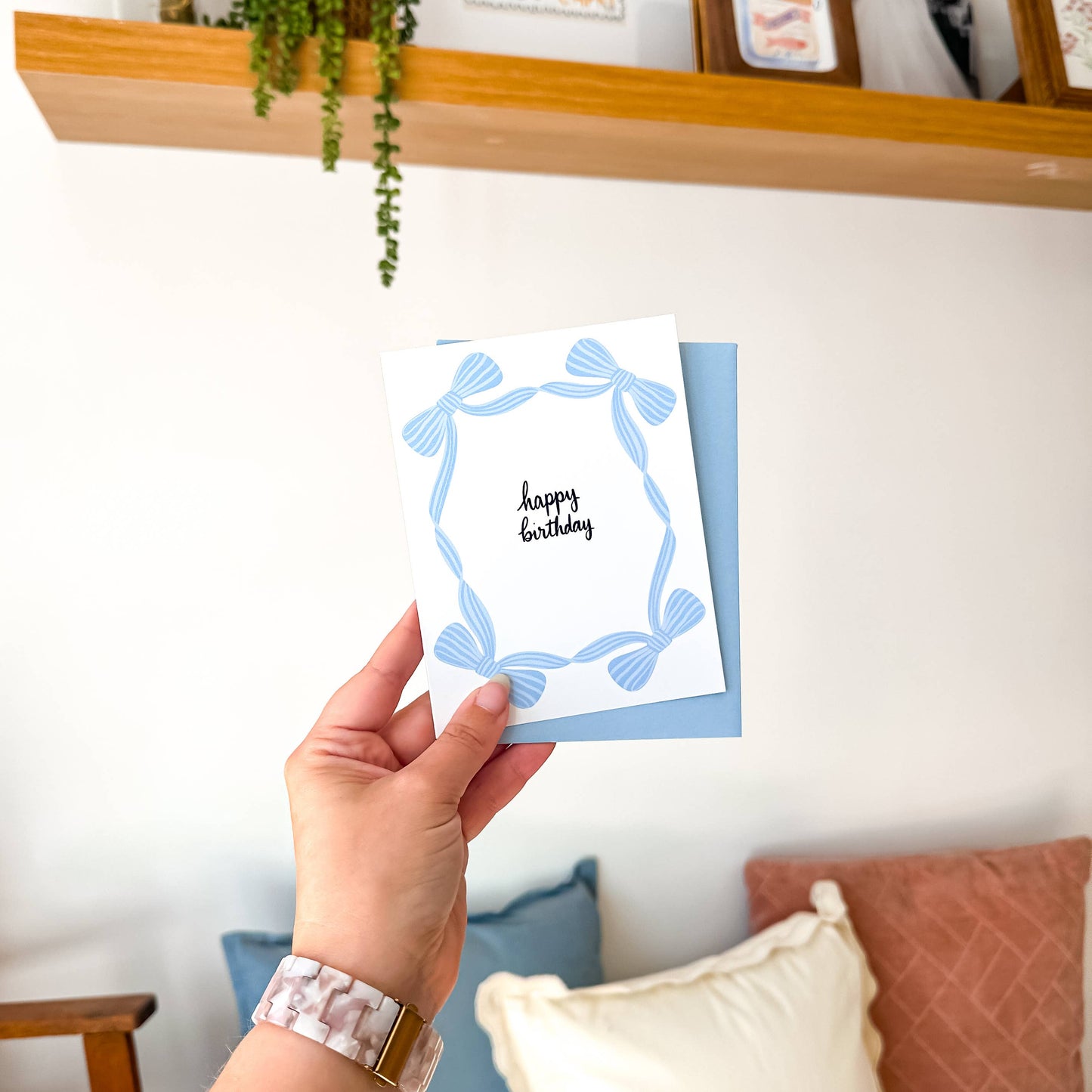 Birthday Bows - Greeting Card