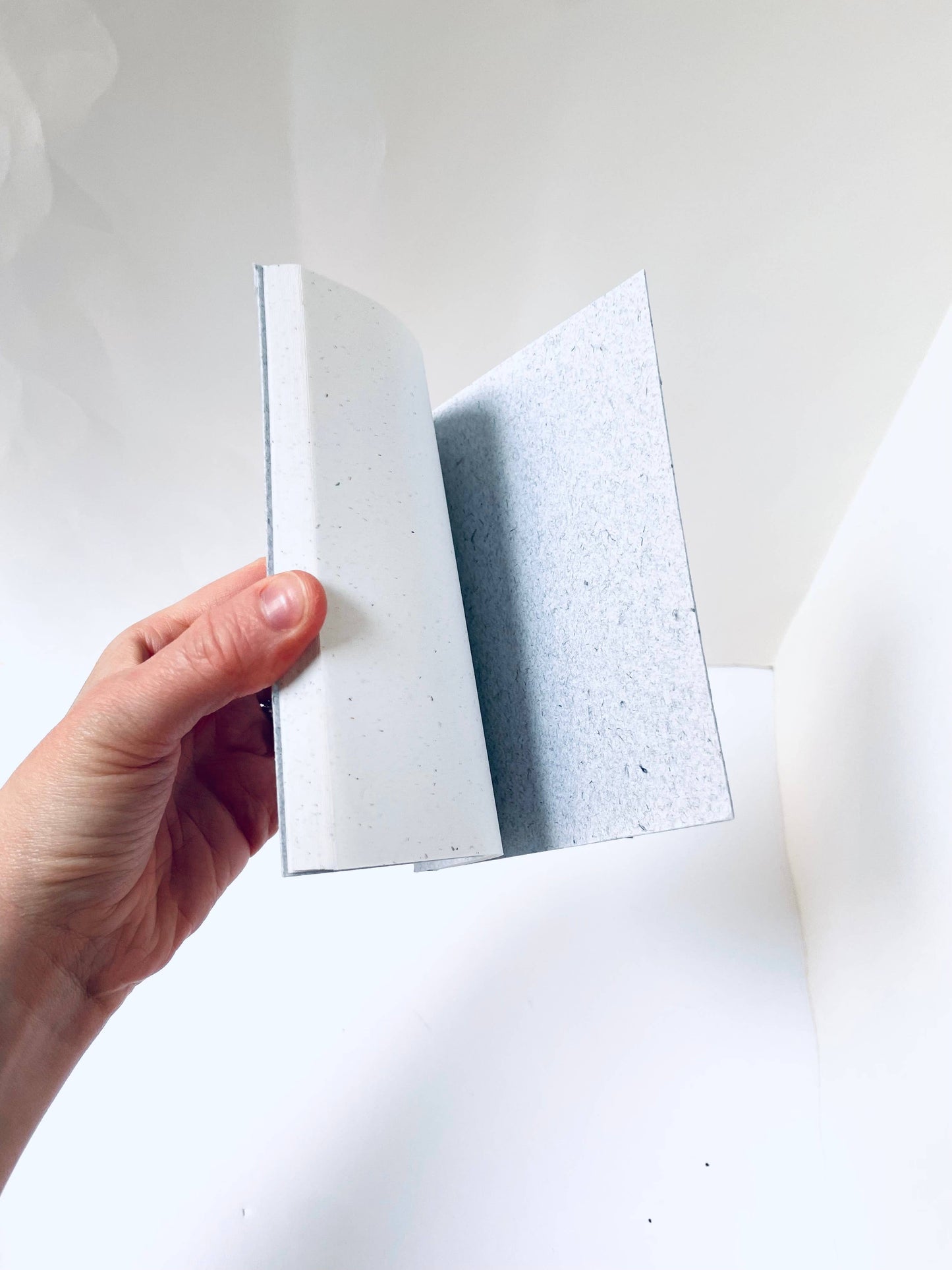Mini Recycled Denim Confetti Notebook Eco-Friendly Paper