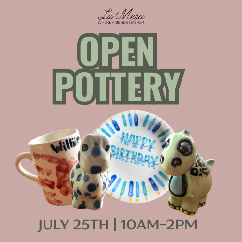 Open Pottery Painting