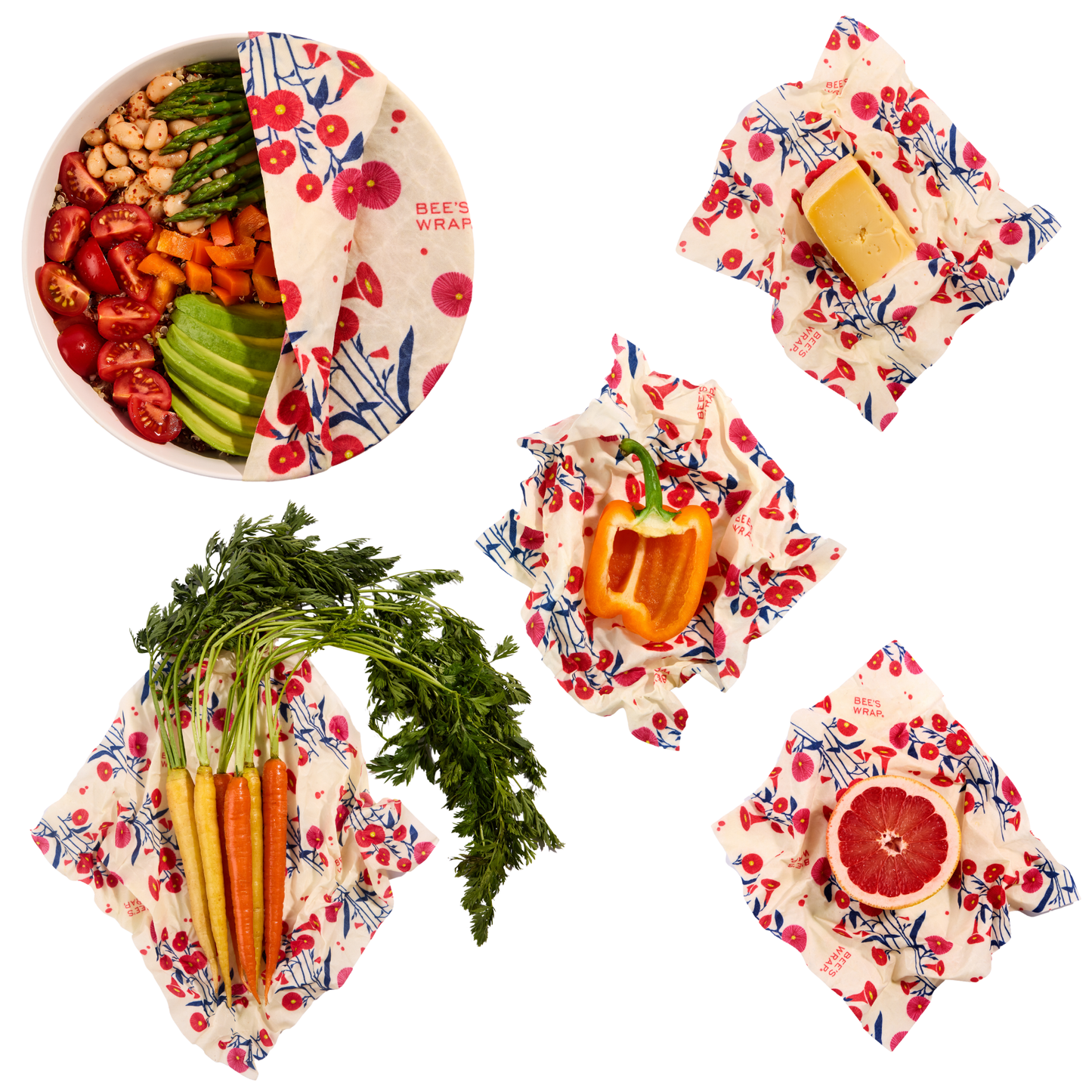 Full Bloom 5 Pack Bee's Wrap Pack