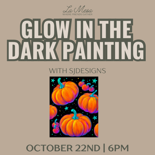 Glow in the Dark Painting with SJ Design
