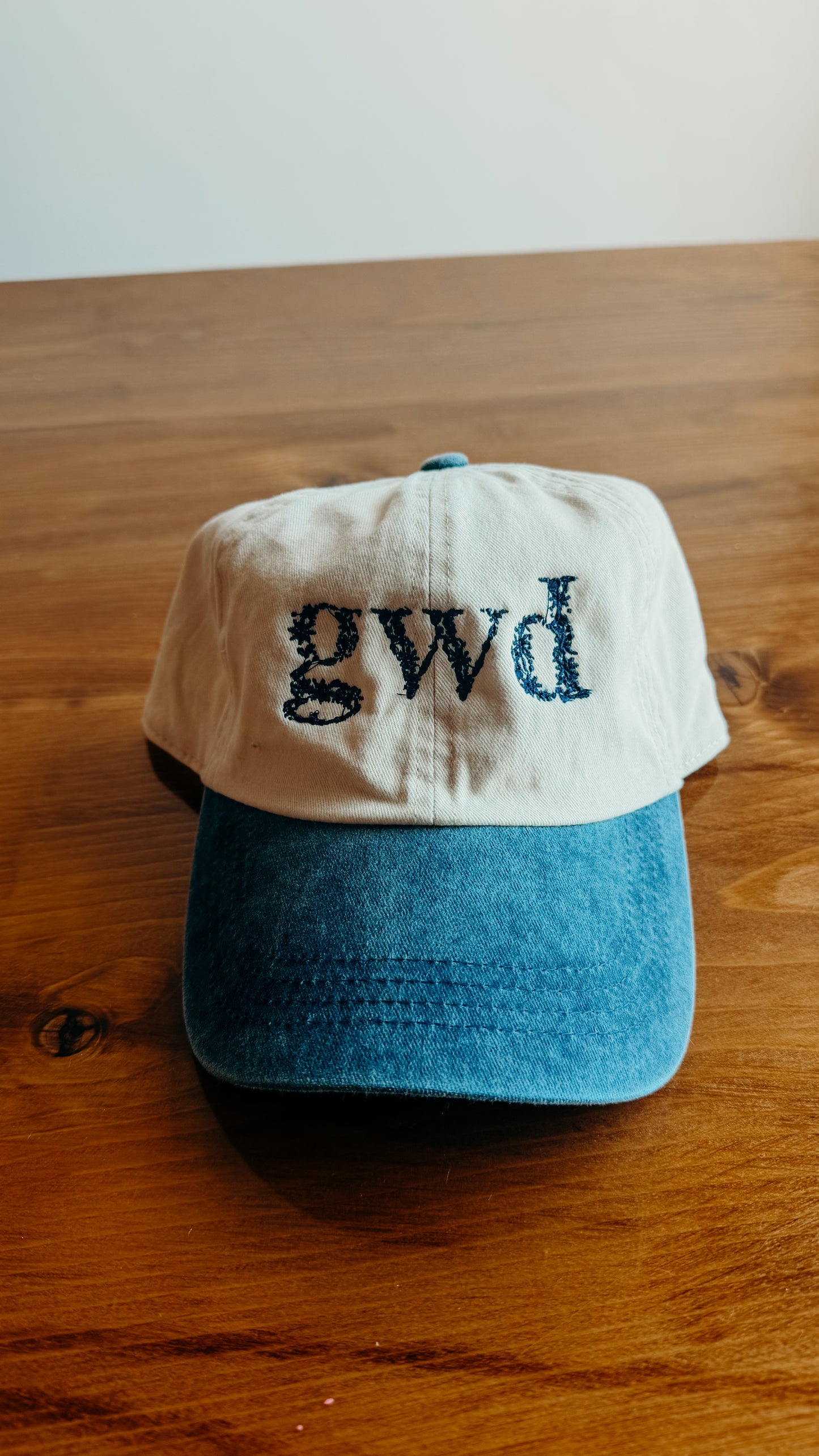 Greenwood Floral Hat - Blue