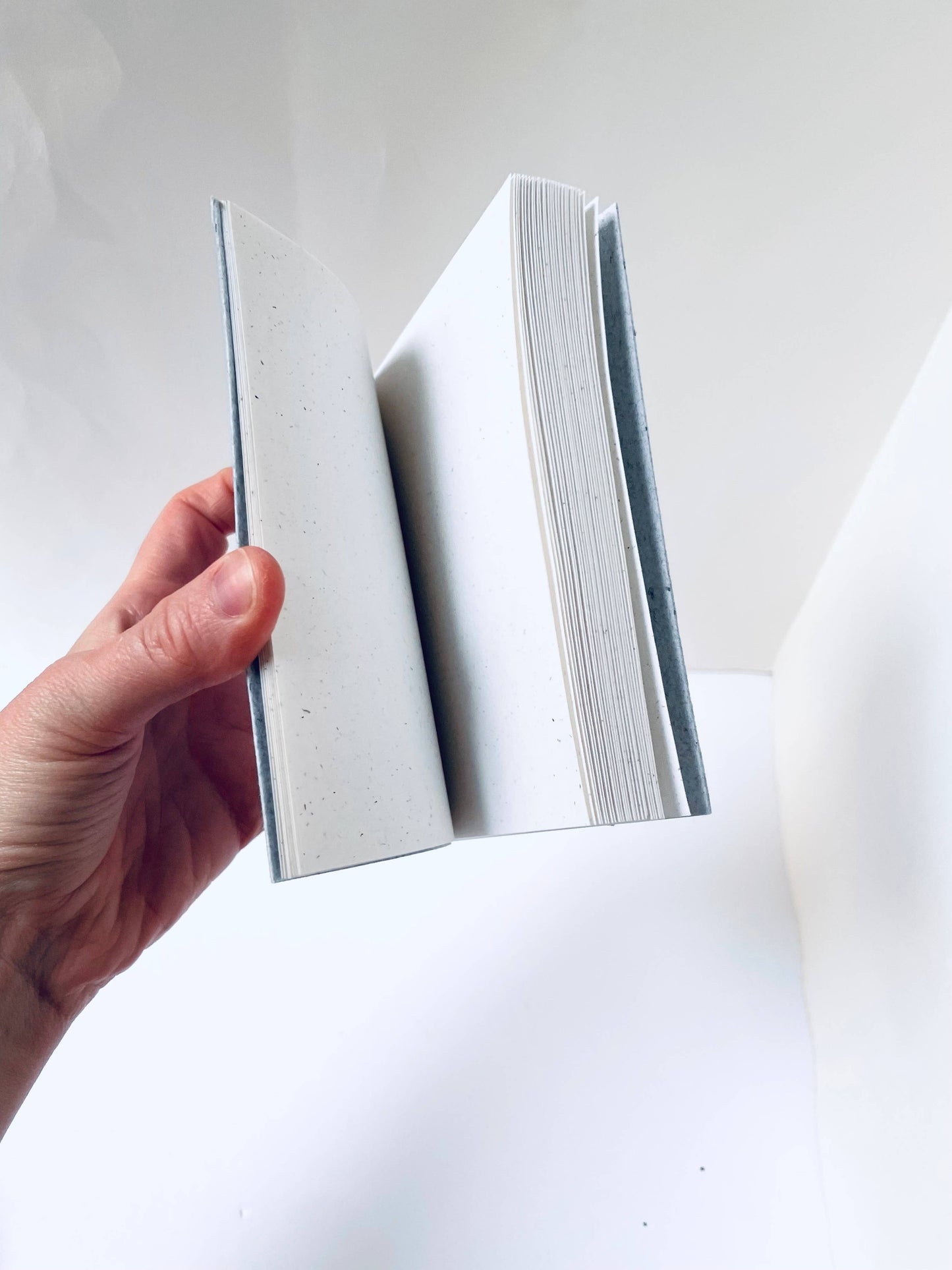 Mini Recycled Denim Confetti Notebook Eco-Friendly Paper