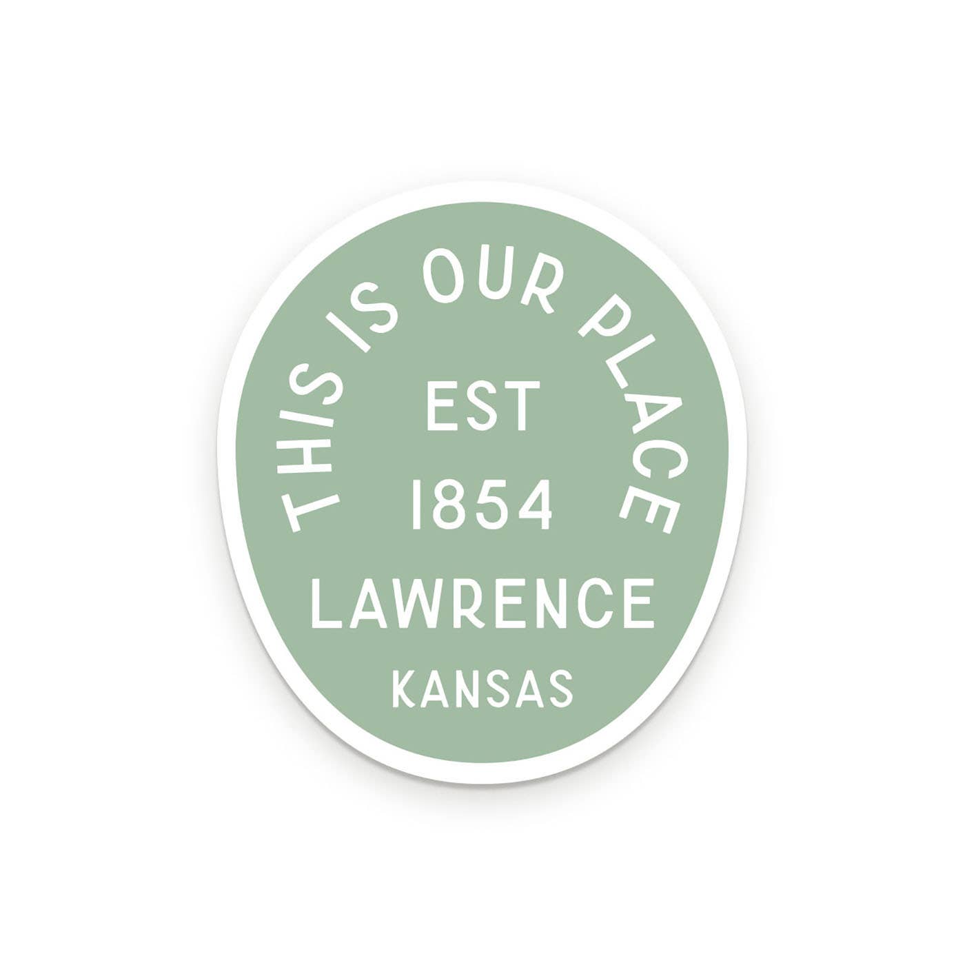Custom Greenwood Is Our Place City Sticker
