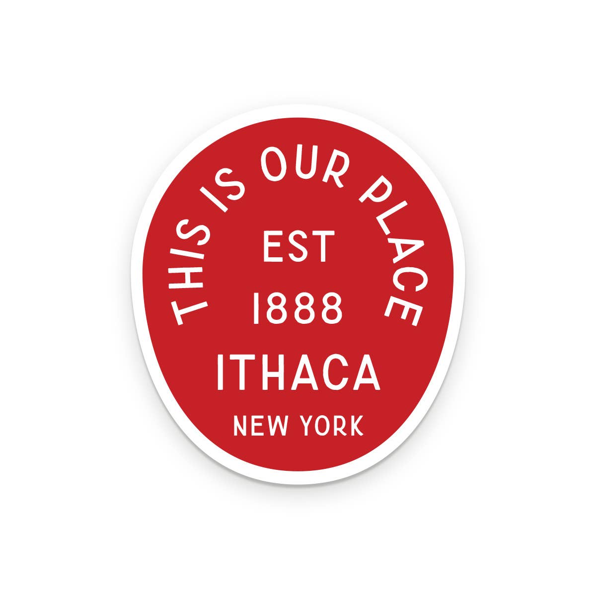 Custom Greenwood Is Our Place City Sticker