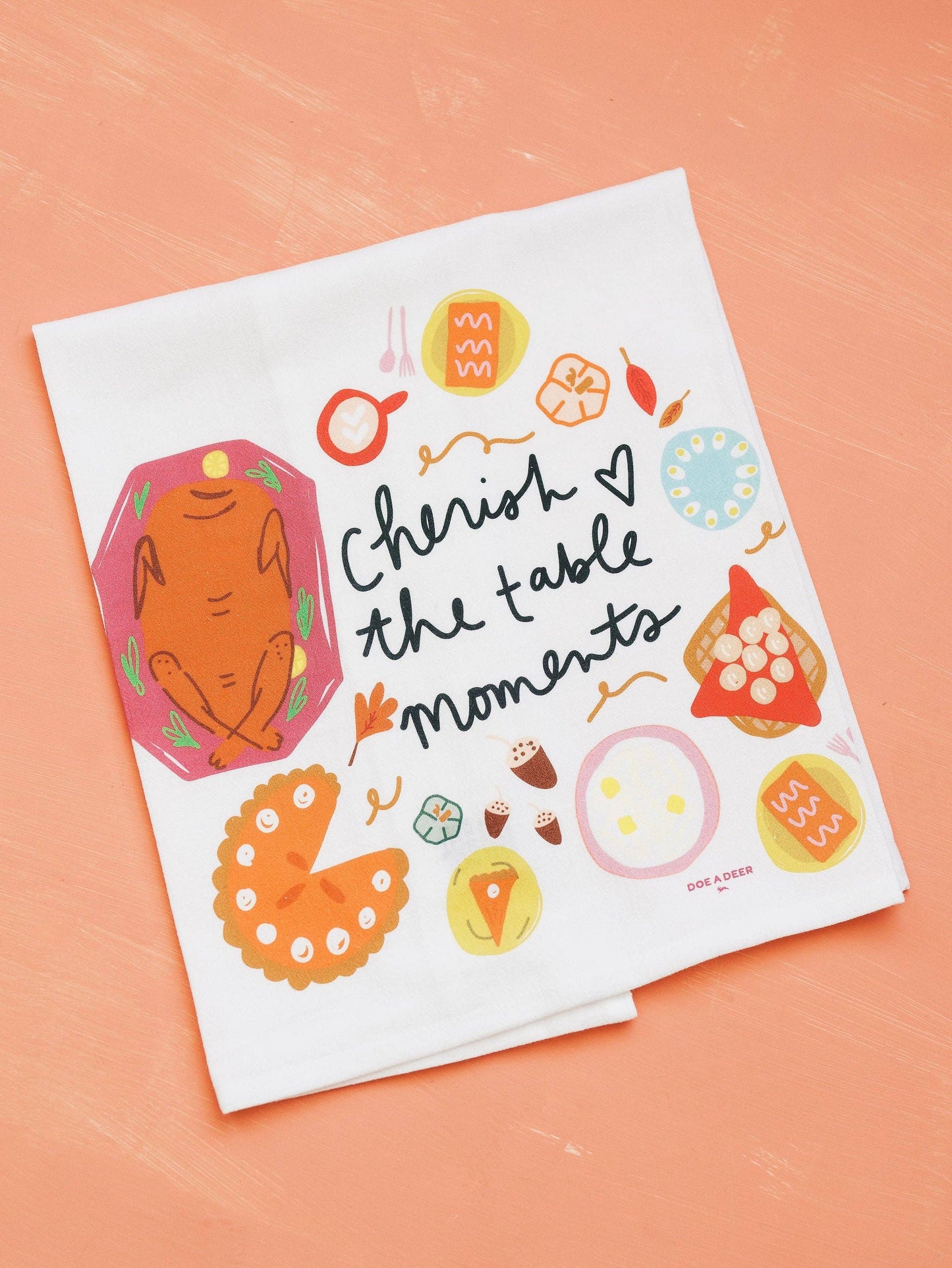 Cherish The Table Moments Flour Sack Towel
