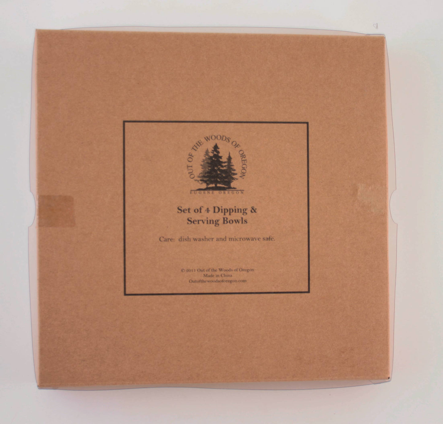 Set of 4 Small Round Bowls - Olive Green (3.75")