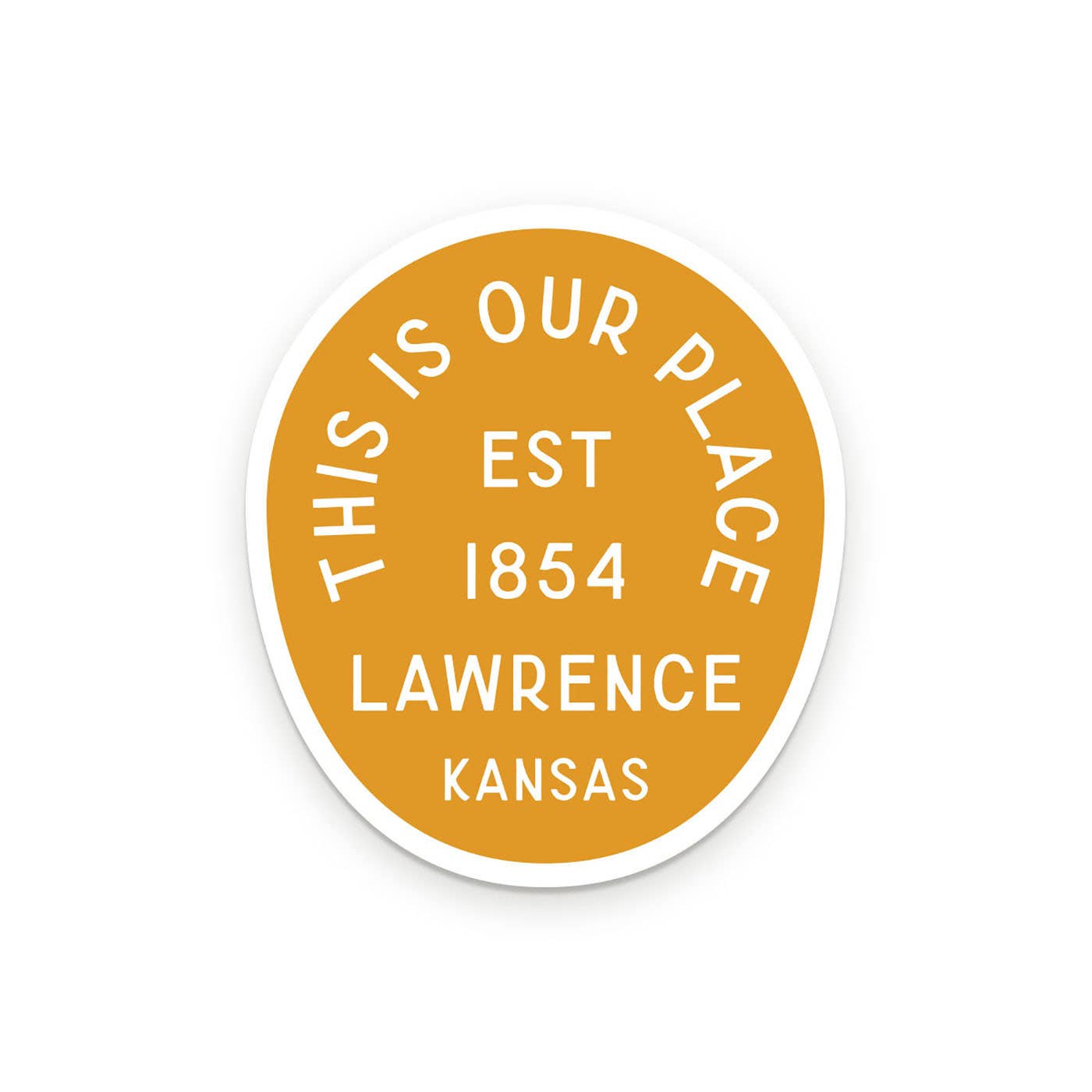 Custom Greenwood Is Our Place City Sticker