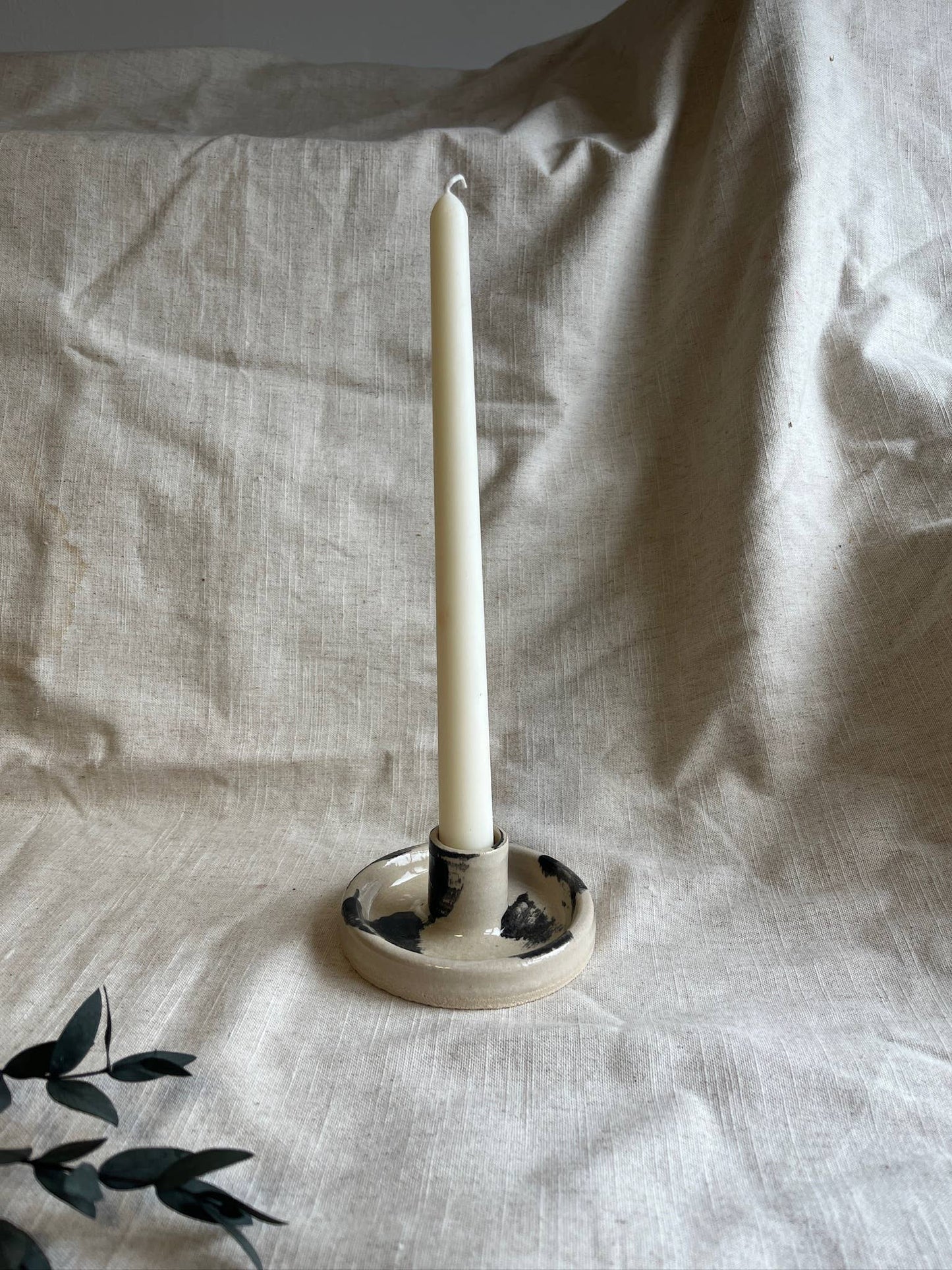 The Maker's Mark candle stick holder