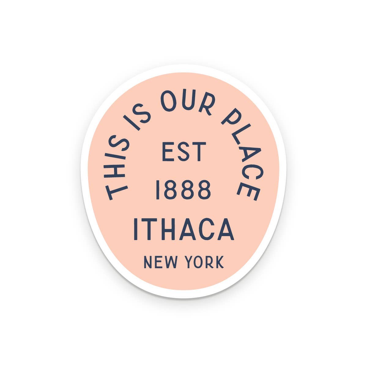 Custom Greenwood Is Our Place City Sticker