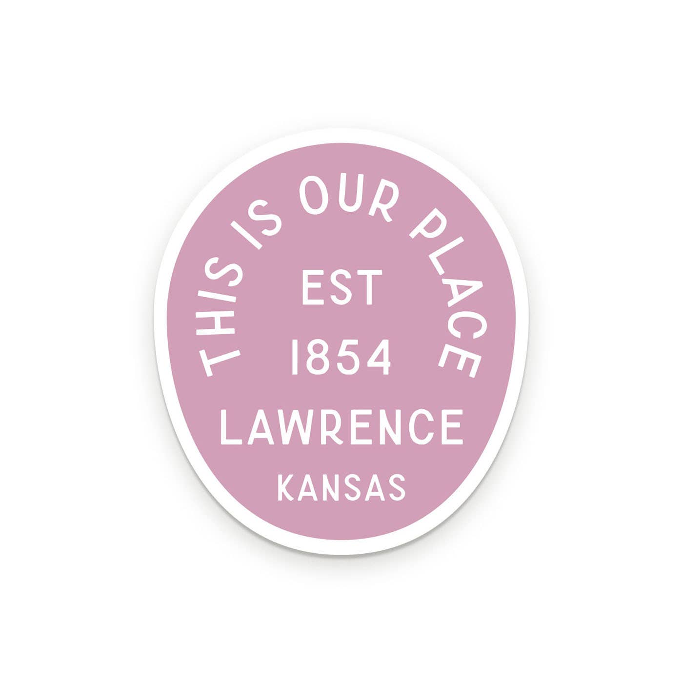 Custom Greenwood Is Our Place City Sticker