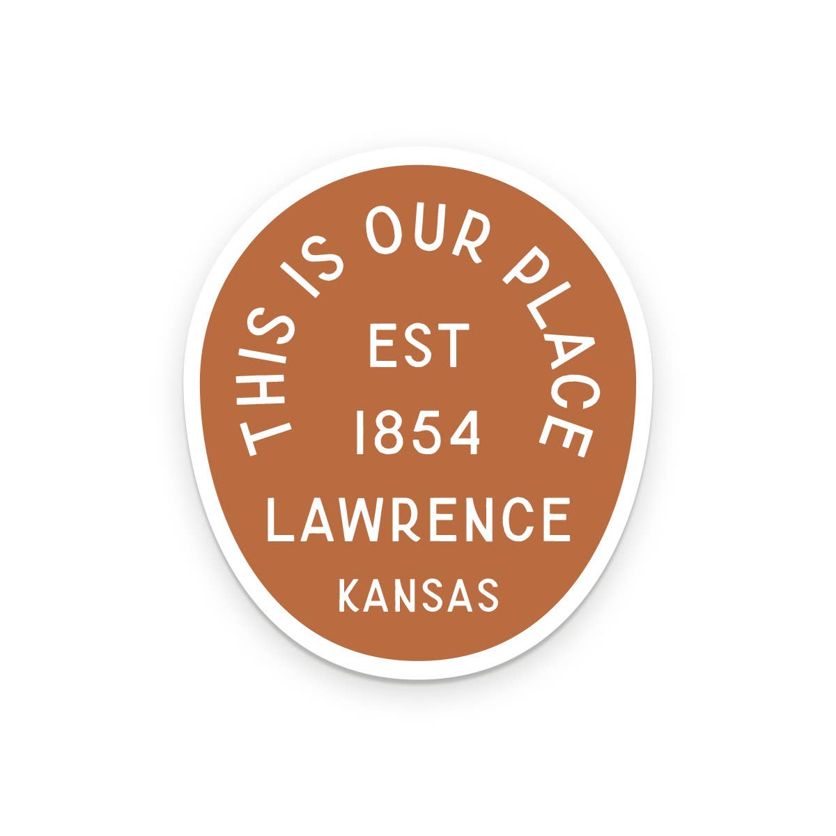 Custom Greenwood Is Our Place City Sticker