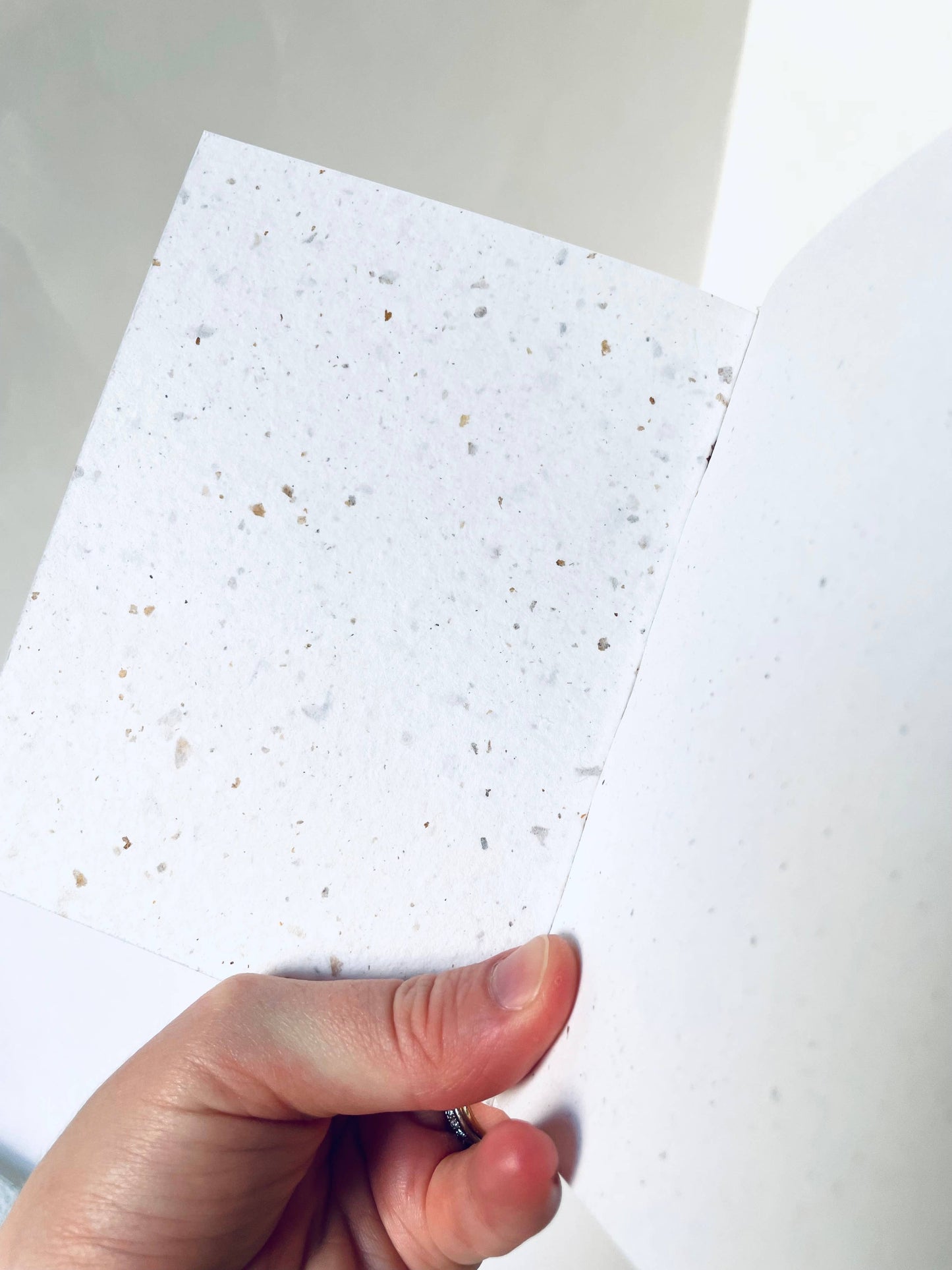 Mini Recycled Coffee Confetti Notebook Eco-Friendly Book