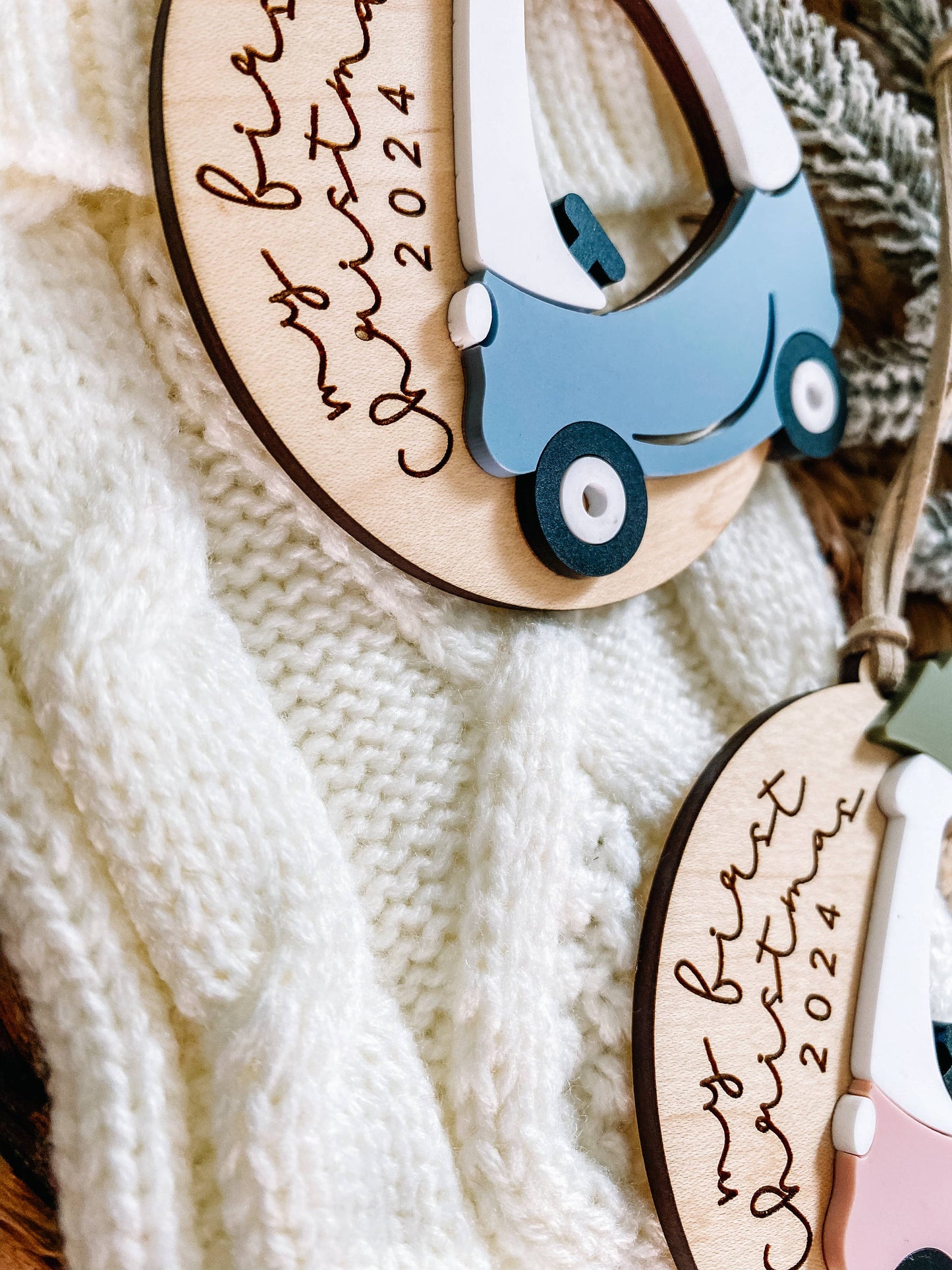 2025 Baby's First Christmas Coupe Ornament