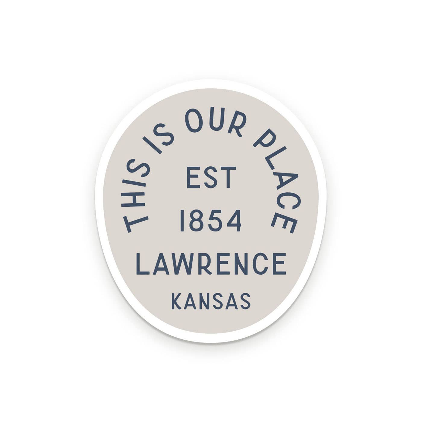 Custom Greenwood Is Our Place City Sticker