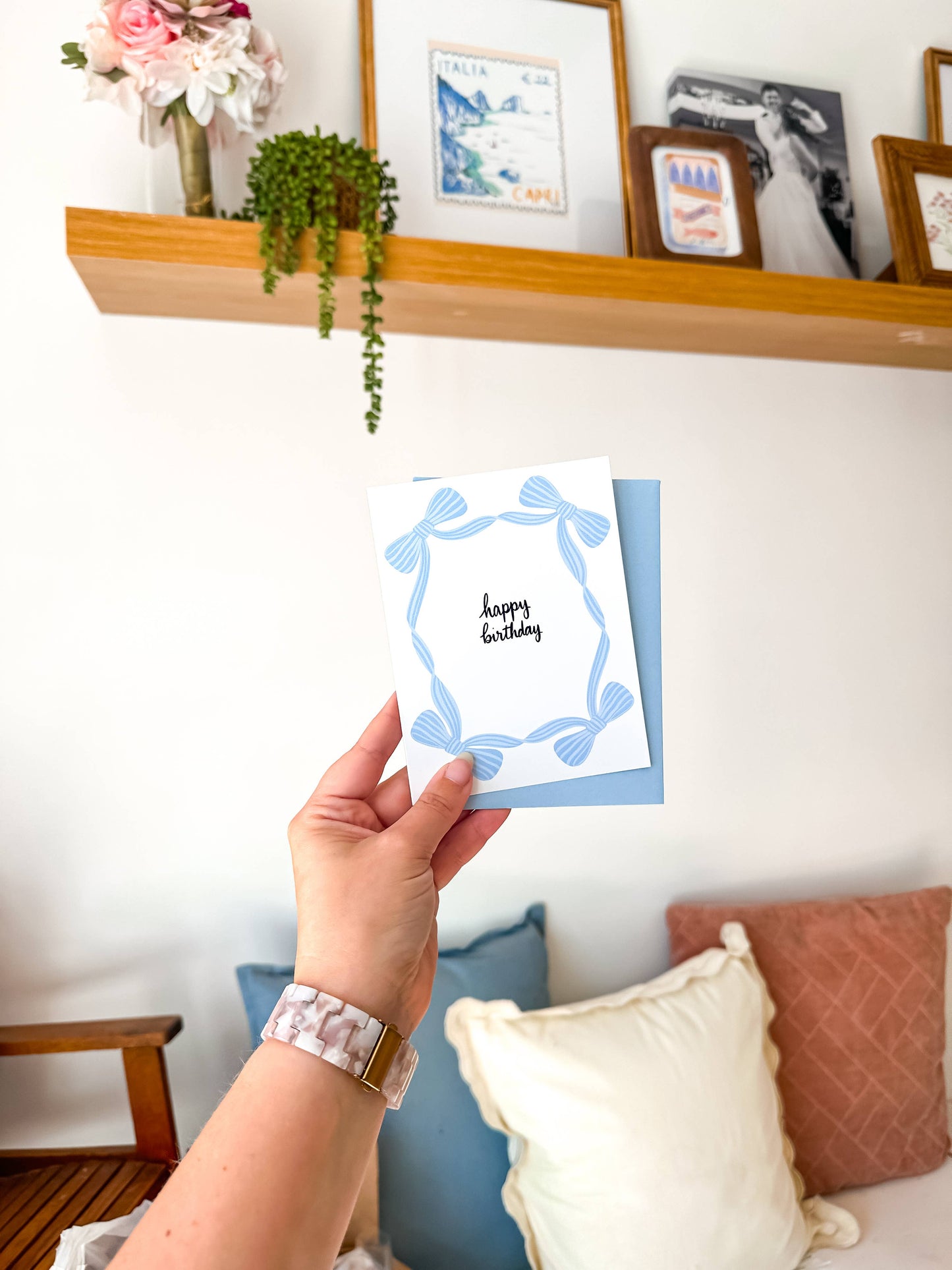 Birthday Bows - Greeting Card