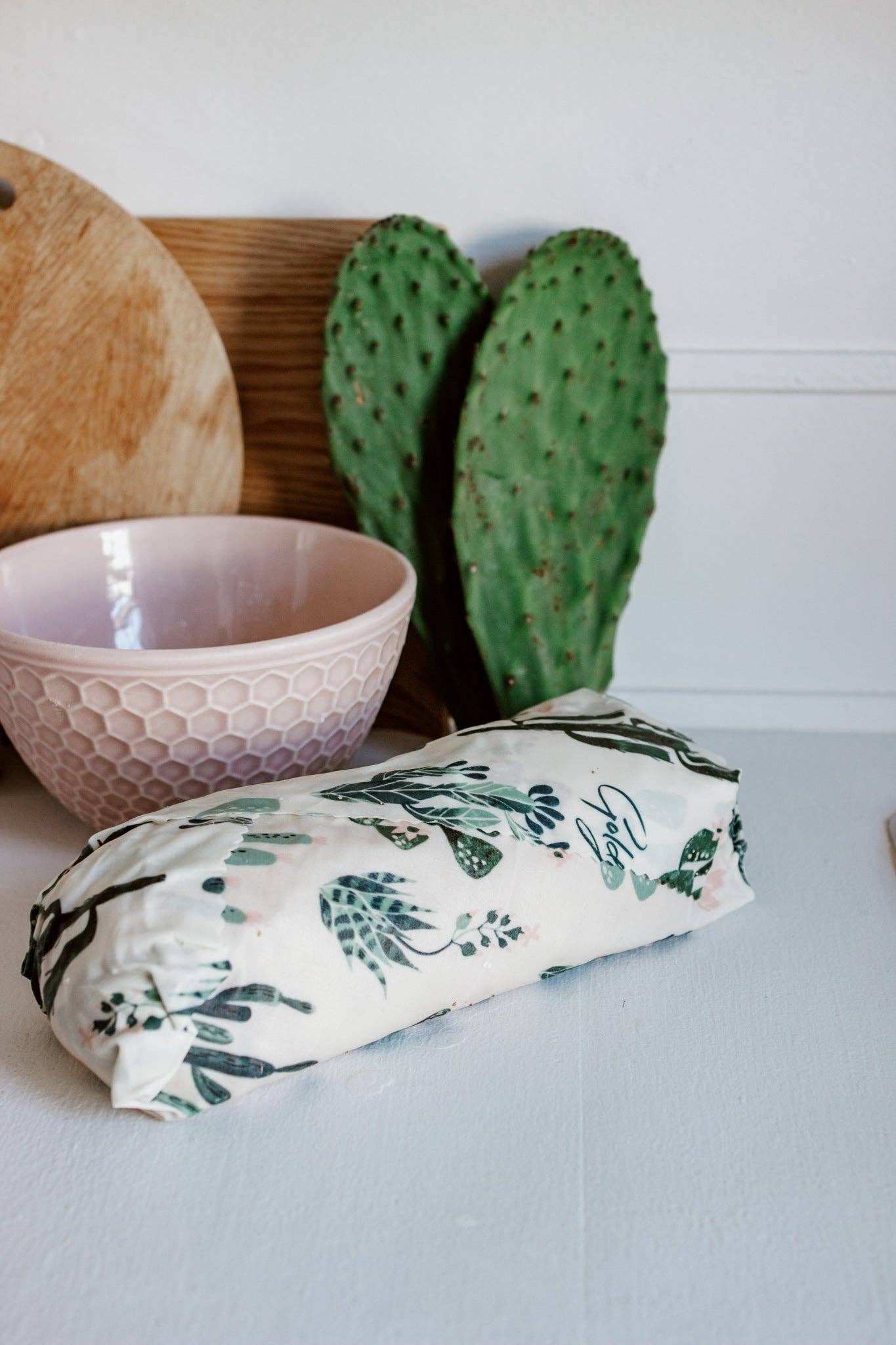 Beeswax Food Wraps: Cacti Extra Large