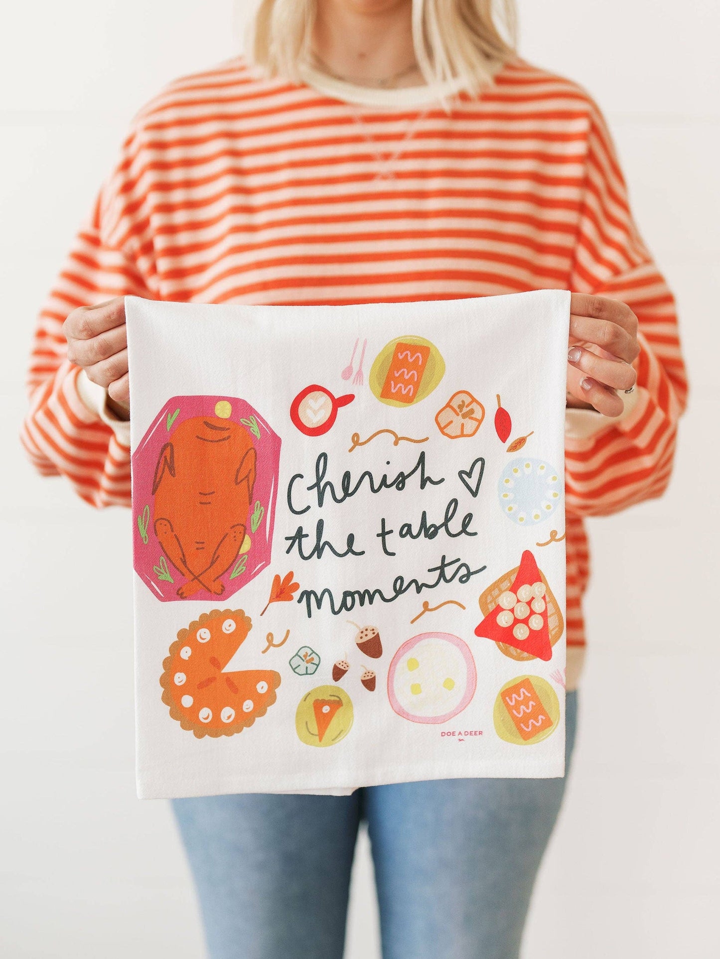 Cherish The Table Moments Flour Sack Towel