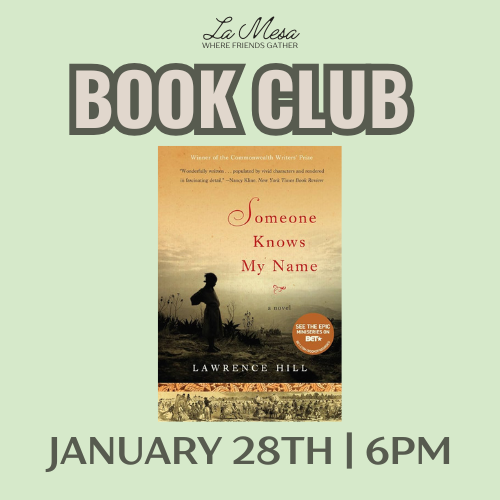 La Mesa Book Club - January