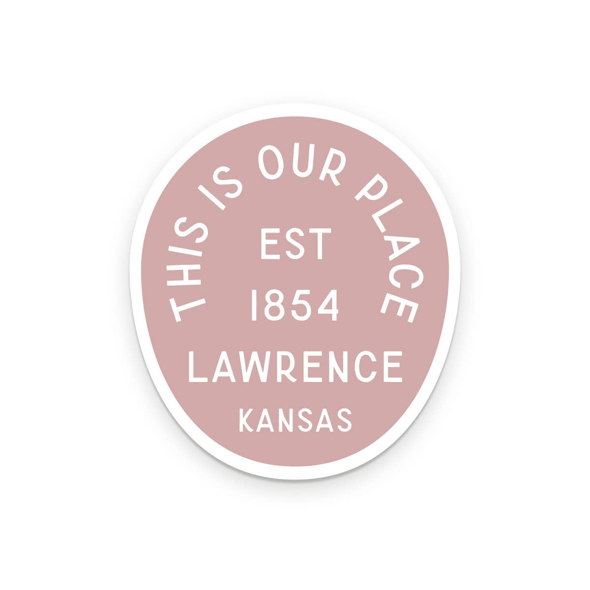 Custom Greenwood Is Our Place City Sticker