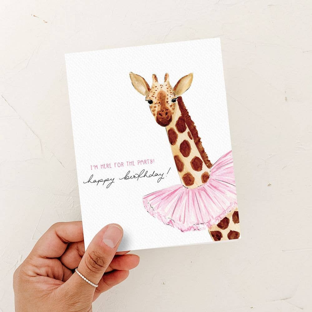 Here for the Party! Children's Birthday Card