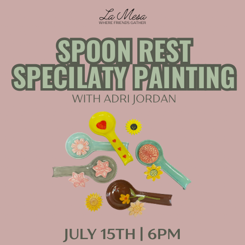 Spoon Rest Specialty Glazing With ASH Studio