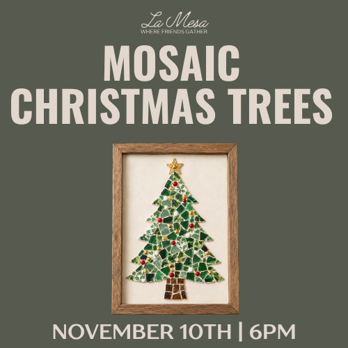 Mosaic Christmas Trees