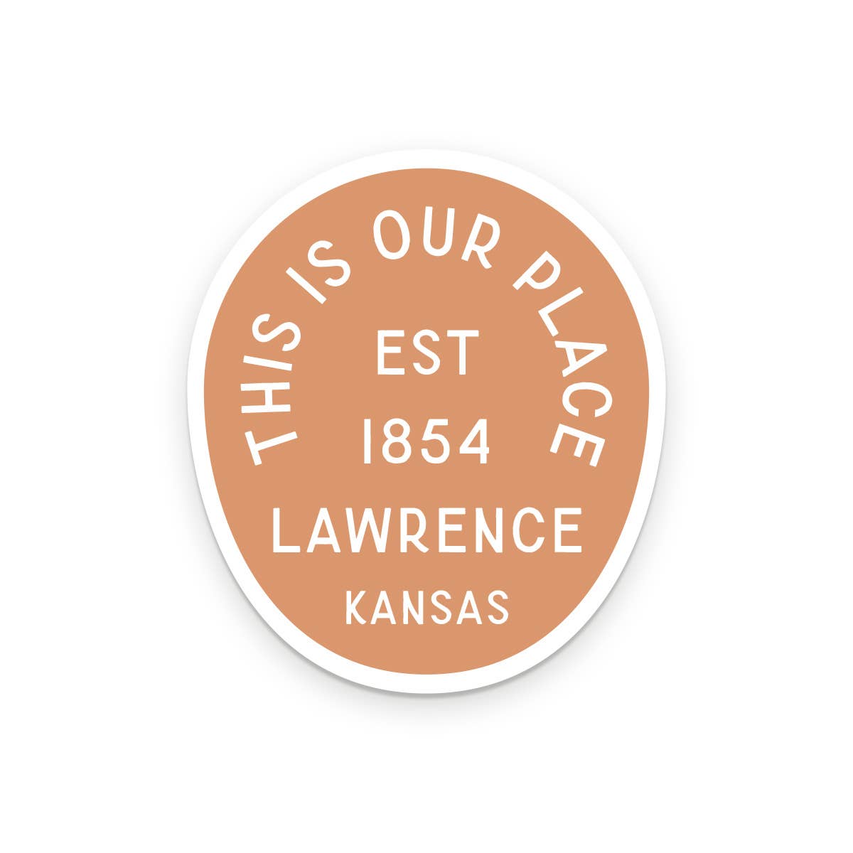Custom Greenwood Is Our Place City Sticker