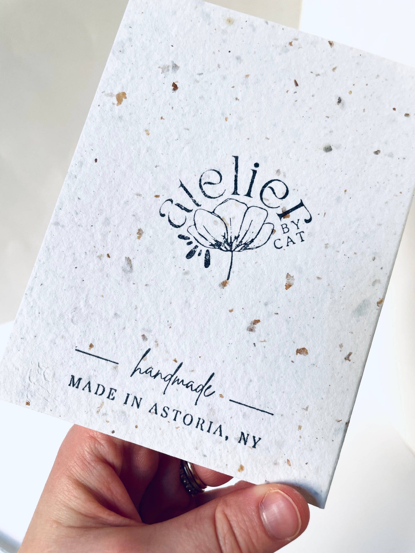 Mini Recycled Coffee Confetti Notebook Eco-Friendly Book