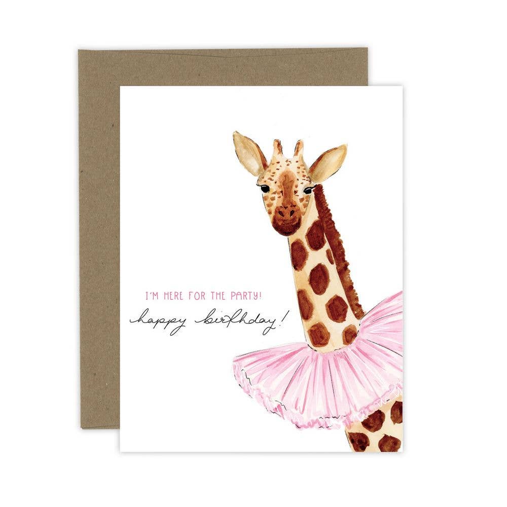 Here for the Party! Children's Birthday Card