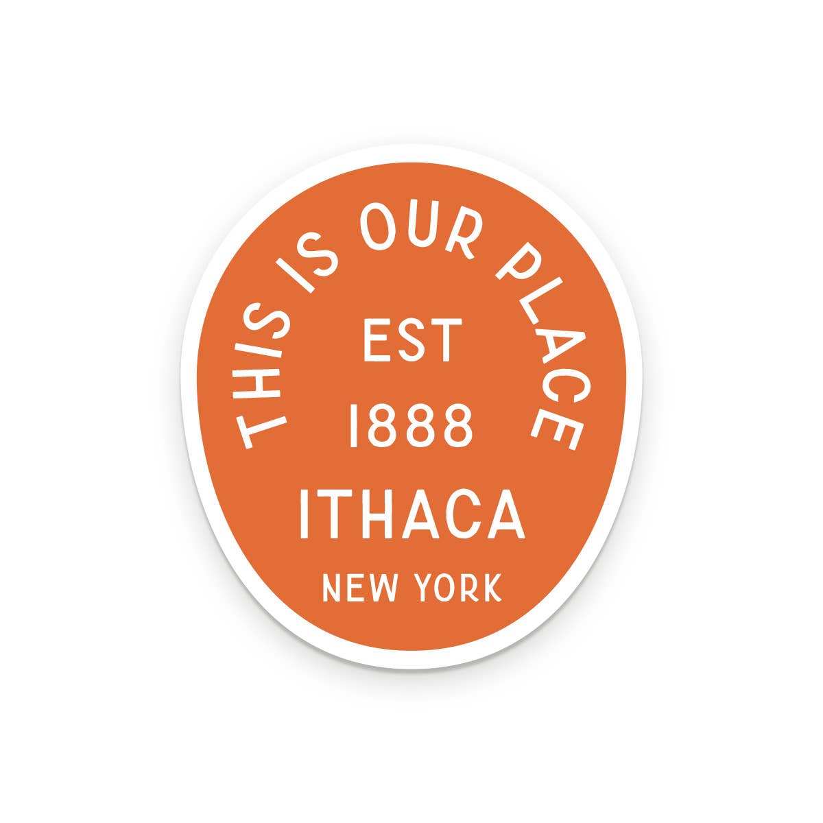 Custom Greenwood Is Our Place City Sticker