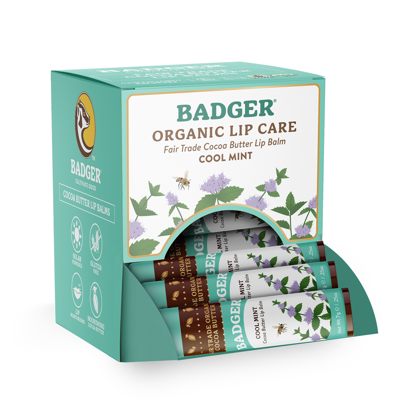 Cocoa Butter Lip Balm - Cool Mint