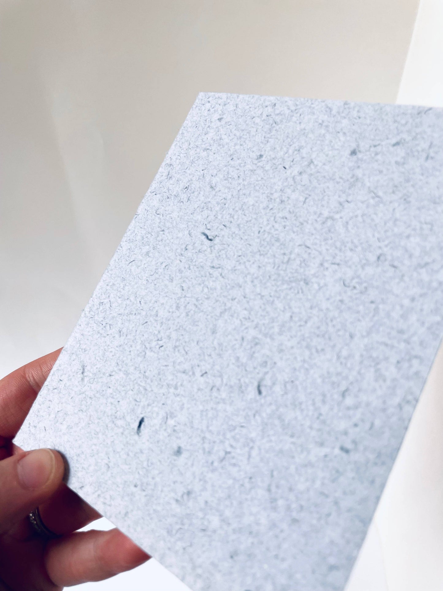 Mini Recycled Denim Confetti Notebook Eco-Friendly Paper