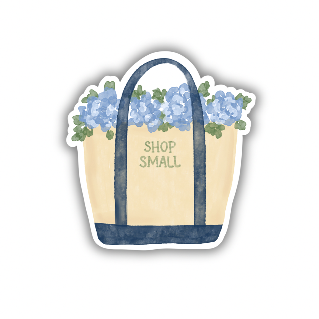 Shop Small Tote - Sticker 3"