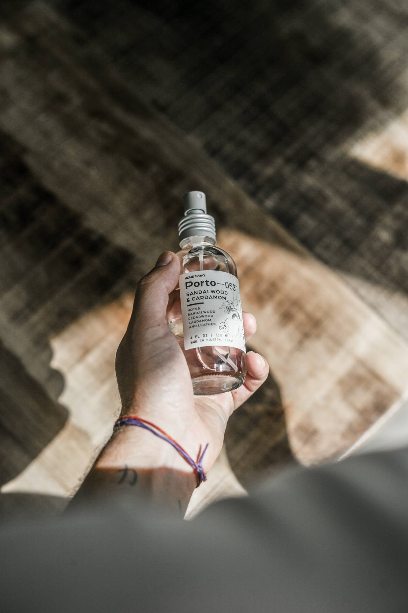 Room Spray: Sandalwood and Cardamom
