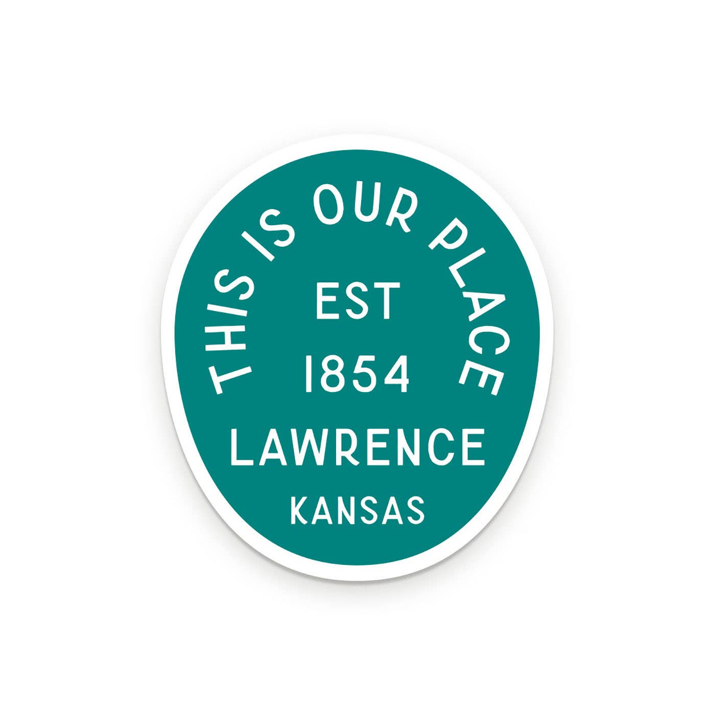 Custom Greenwood Is Our Place City Sticker