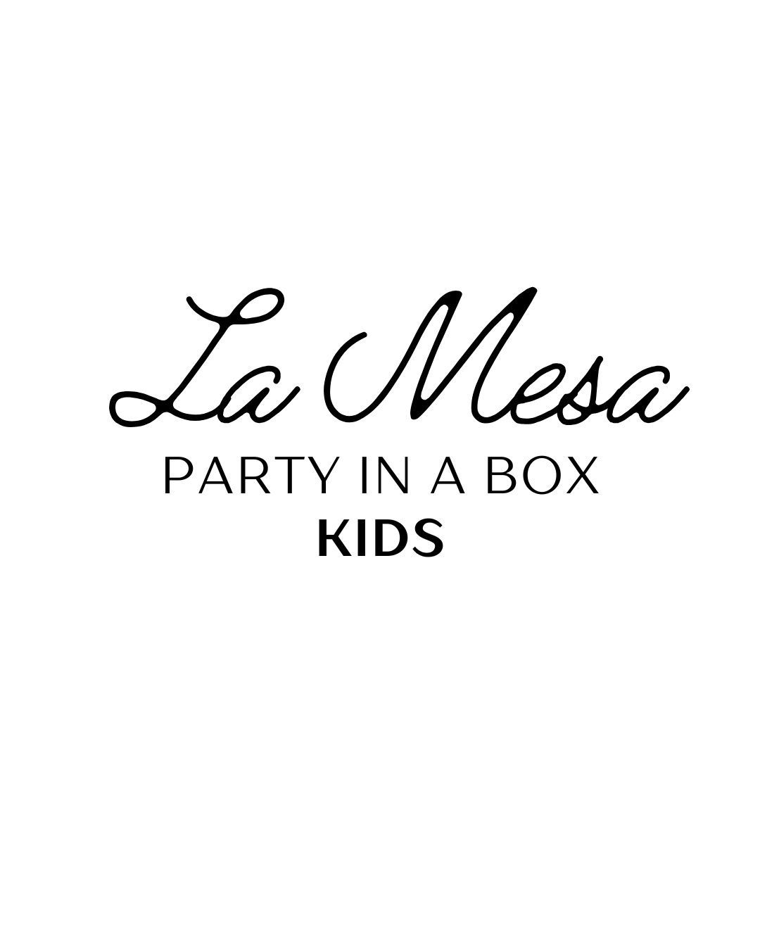 Party in a Box - Kids