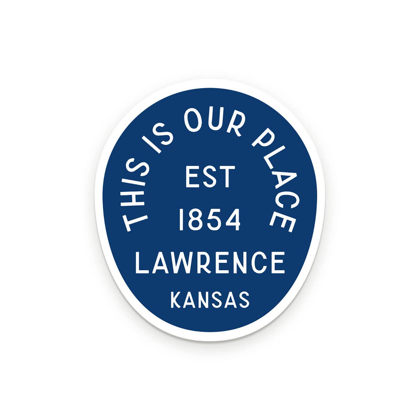Custom Greenwood Is Our Place City Sticker