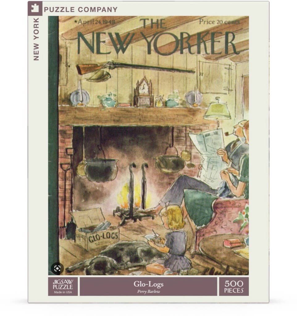 Glo-Logs - 500 Piece Jigsaw Puzzle