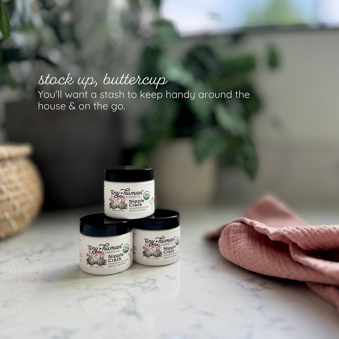 Nipple Crack Organic Nipple Balm 1.8oz