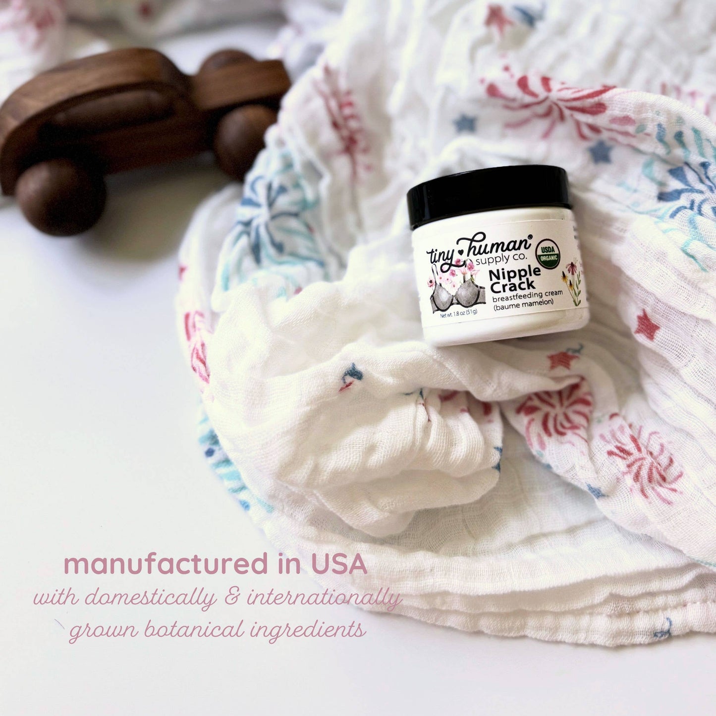 Nipple Crack Organic Nipple Balm 1.8oz
