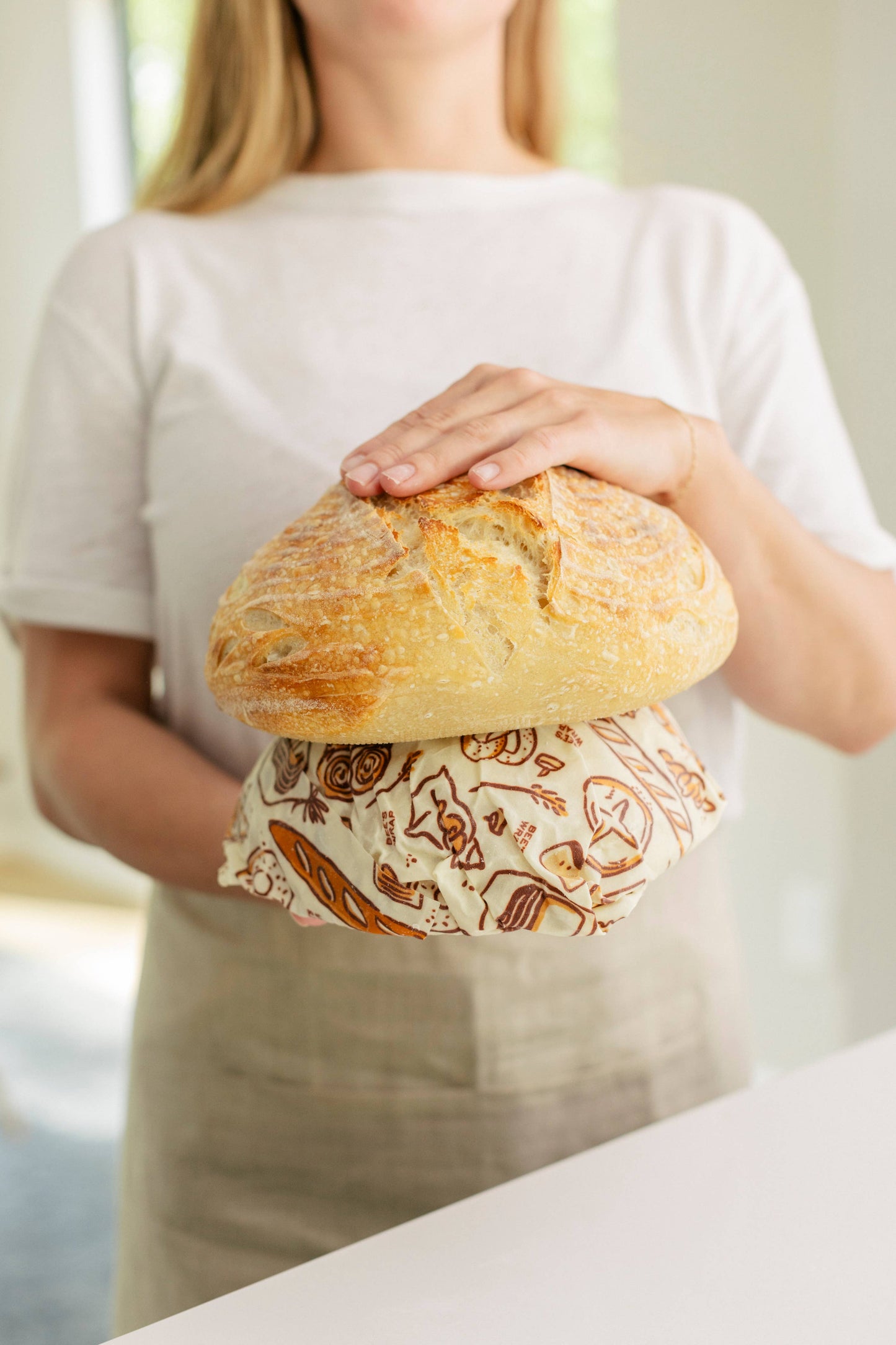 New! Bakery Lane - Bread Wrap, Seasonal Print