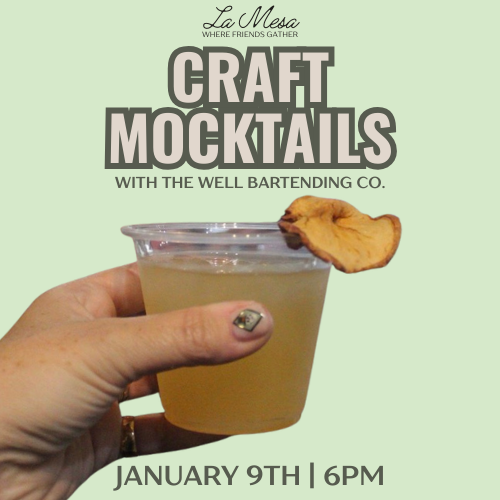 Dry January Craft Mocktails With The Well Bartending Co.