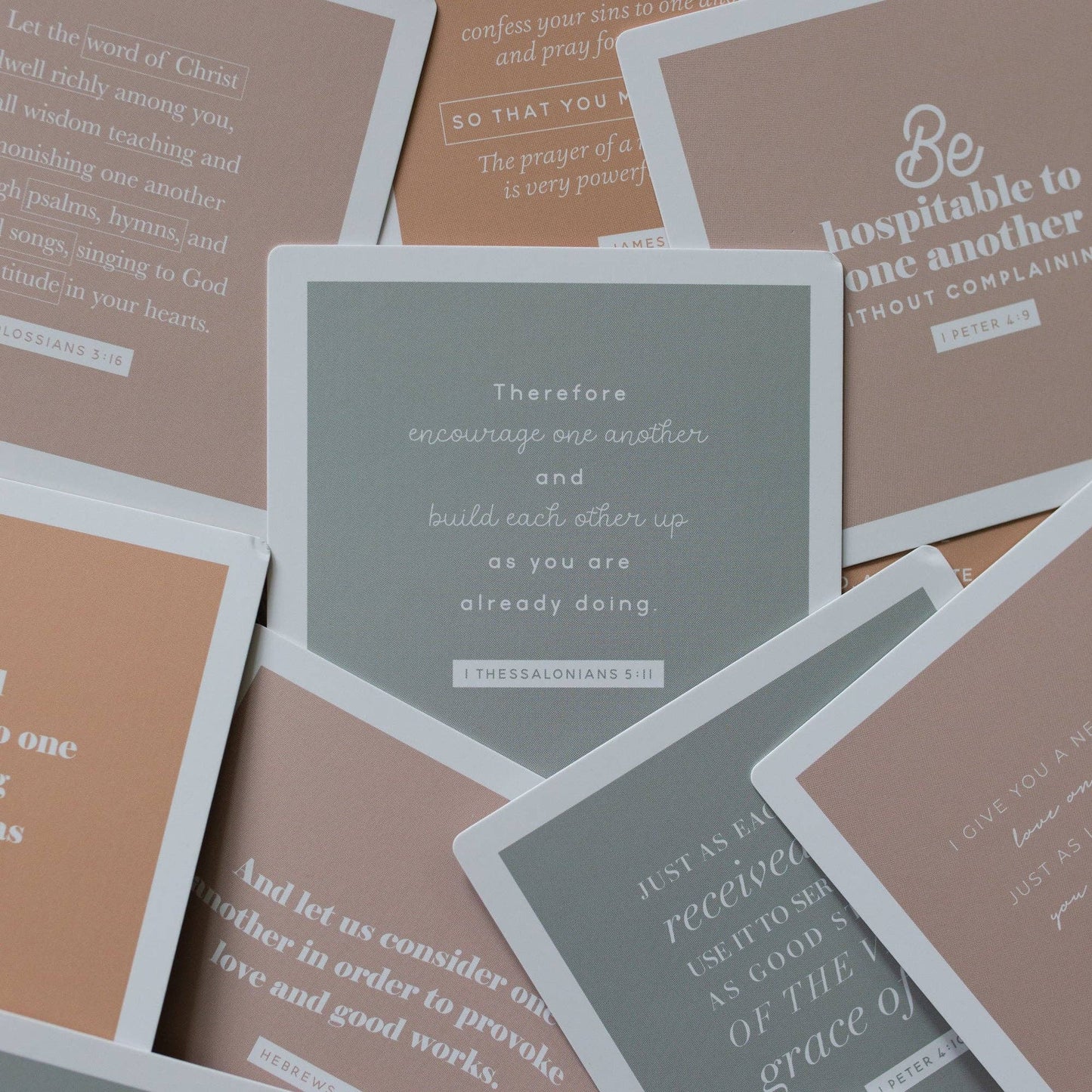 Prayers for One Another Verse Cards