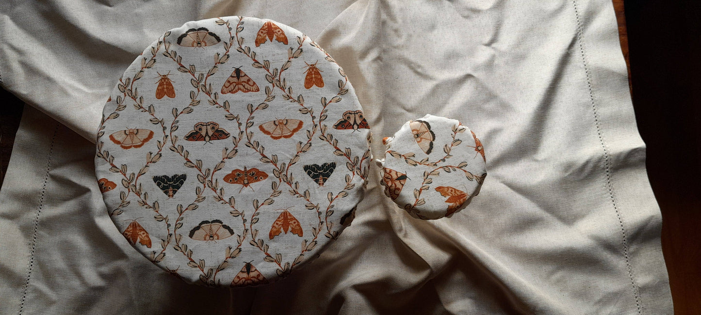 Sourdough Set ~ Waterproof Lined Bowl Cover & Jar Cover