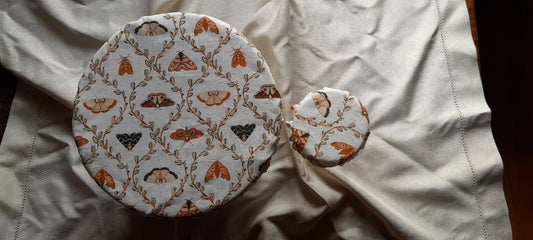 Sourdough Set ~ Waterproof Lined Bowl Cover & Jar Cover