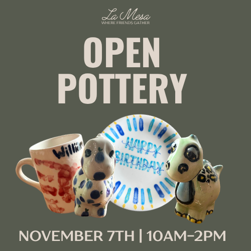 Open Pottery Painting