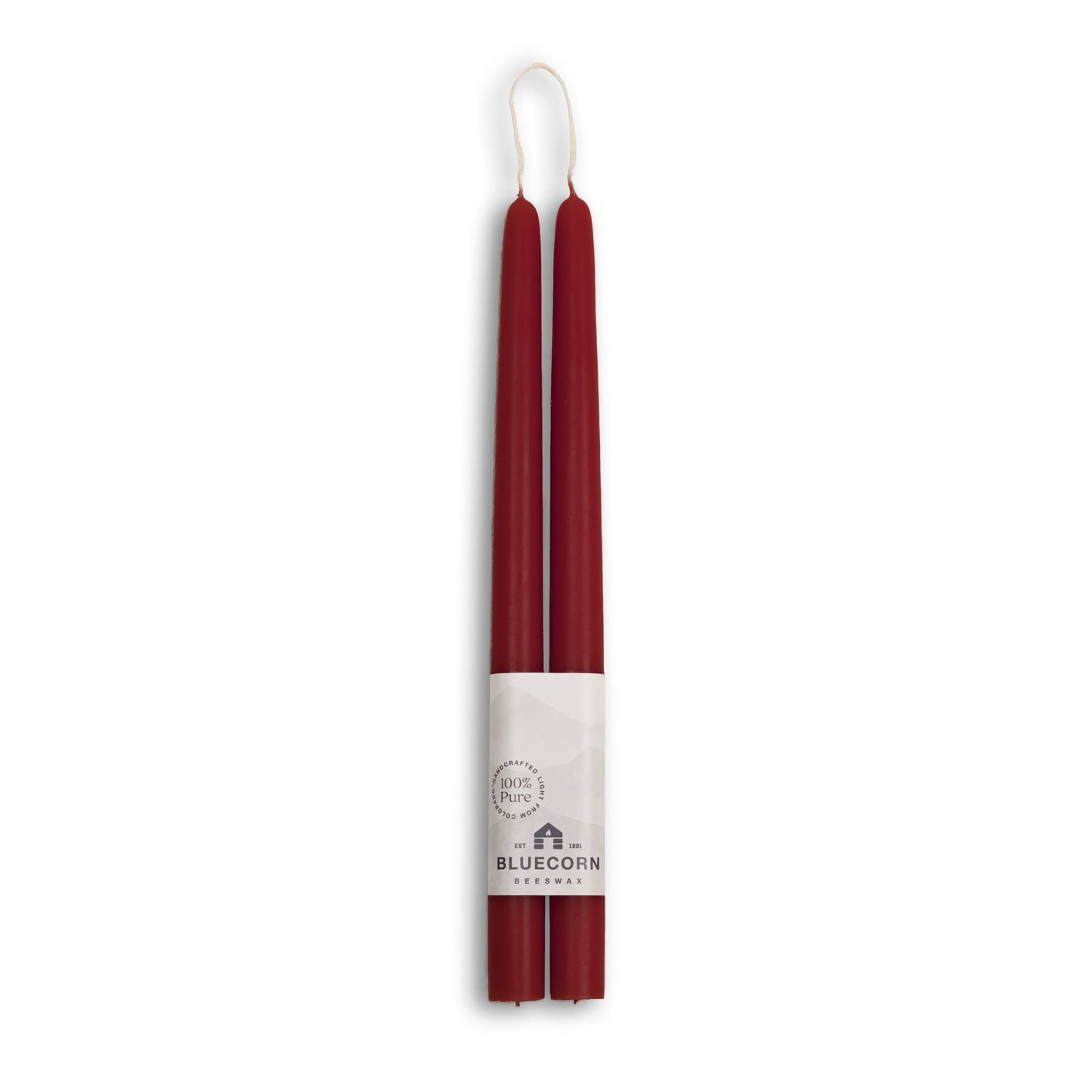 Beeswax Taper Candles - Eco-Friendly & Dripless for Holidays