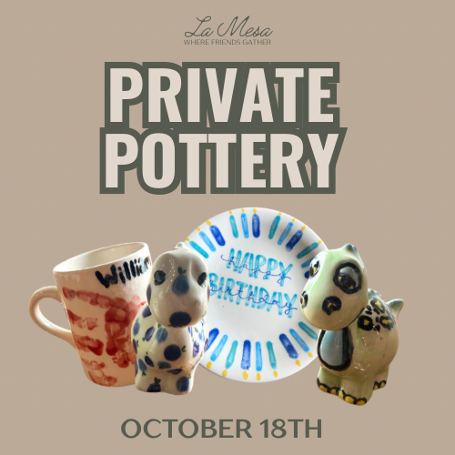 Private Pottery Event
