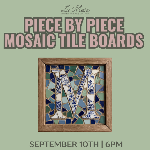 Piece by Piece: Mosaic Tile Boards